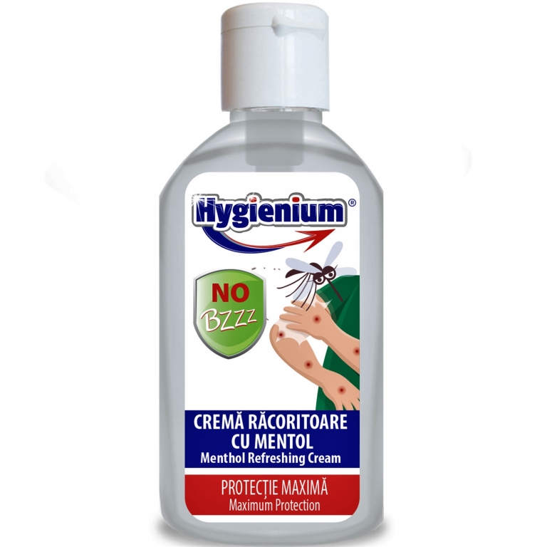 Crema calmanta racoritoare mentol No Bzz 85ml - HYGIENIUM