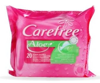 Servetele umede intime aloe 20b - CAREFREE