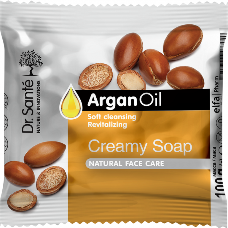 Sapun cremos revitalizant ulei argan 100g - DR SANTE