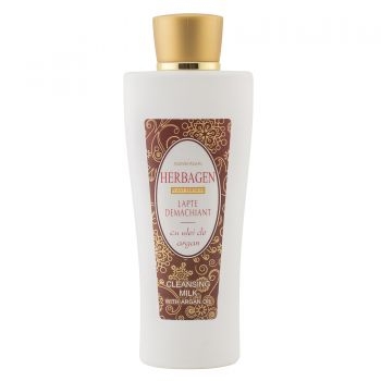 Lapte demachiant ulei argan 200ml - HERBAGEN