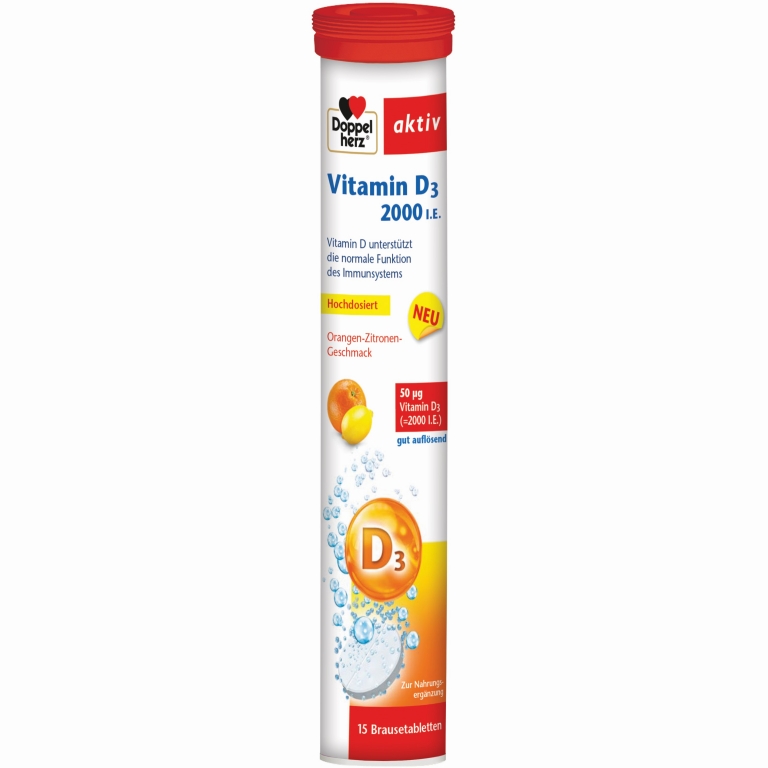 Vitamina D 2000ui 15ef - DOPPEL HERZ