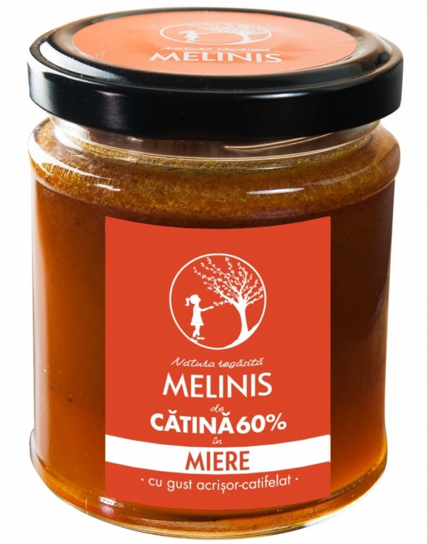 Miere salcam cu catina cruda 60% 230g - MELINIS