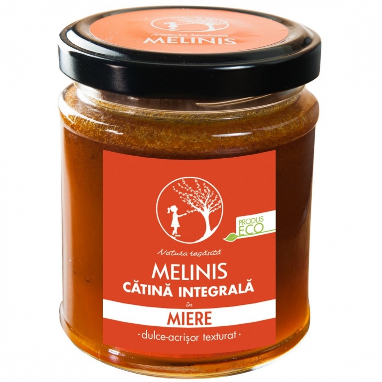 Miere salcam cu catina integrala bio 230g - MELINIS