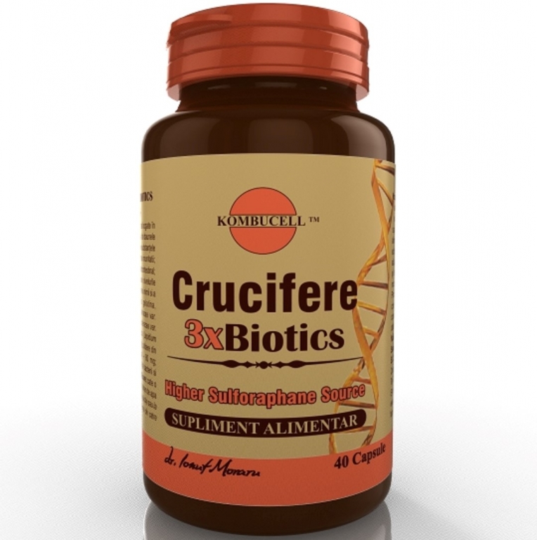 Crucifere 3xbiotics 40cps - KOMBUCELL