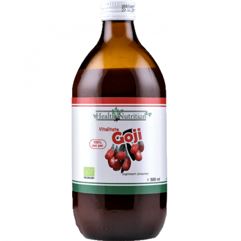 Suc goji 100% pur bio 500ml - HEALTH NUTRITION