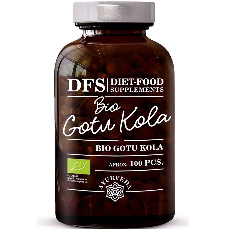 Gotu kola 350mg bio 100cps - DIET FOOD