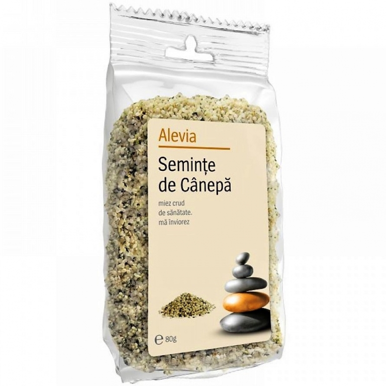 Seminte canepa decorticate 80g - ALEVIA