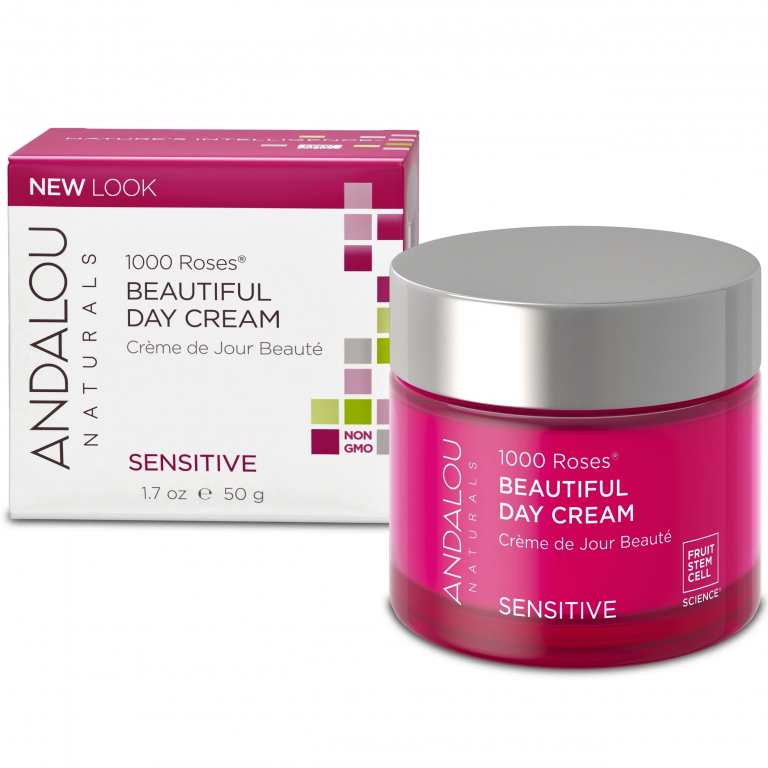 Crema zi hidratanta Beautiful 1000 Roses 50g - ANDALOU