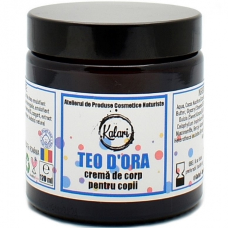 Crema corp copii Teo d`Ora 120ml - KALARI