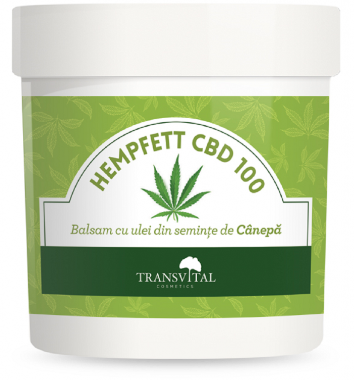 Balsam ulei seminte canepa CBD100 Hempfett 250ml - TRANSVITAL