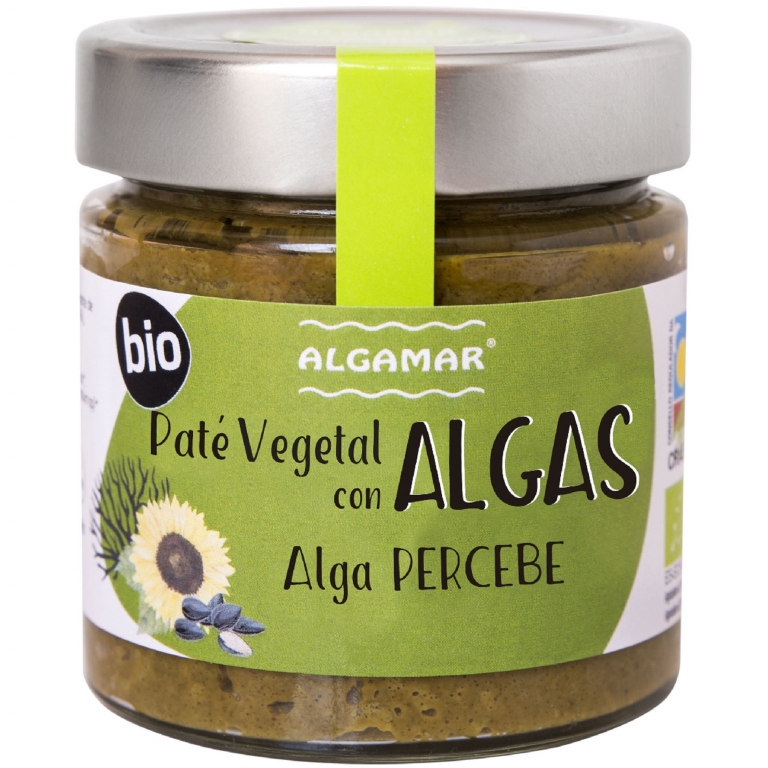 Pate vegetal alge percebe bio 180g - ALGAMAR