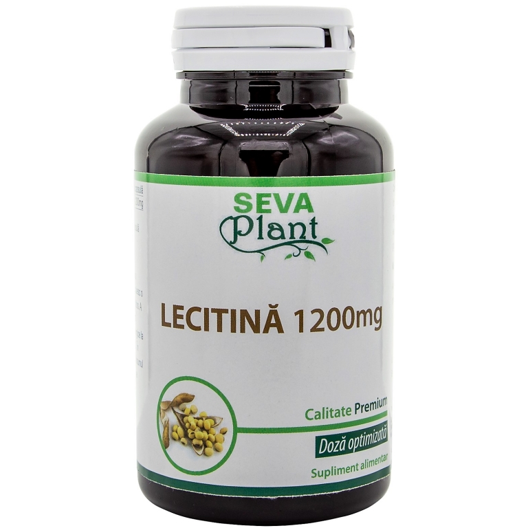 Lecitina 1200mg 60cps - SEVA PLANT