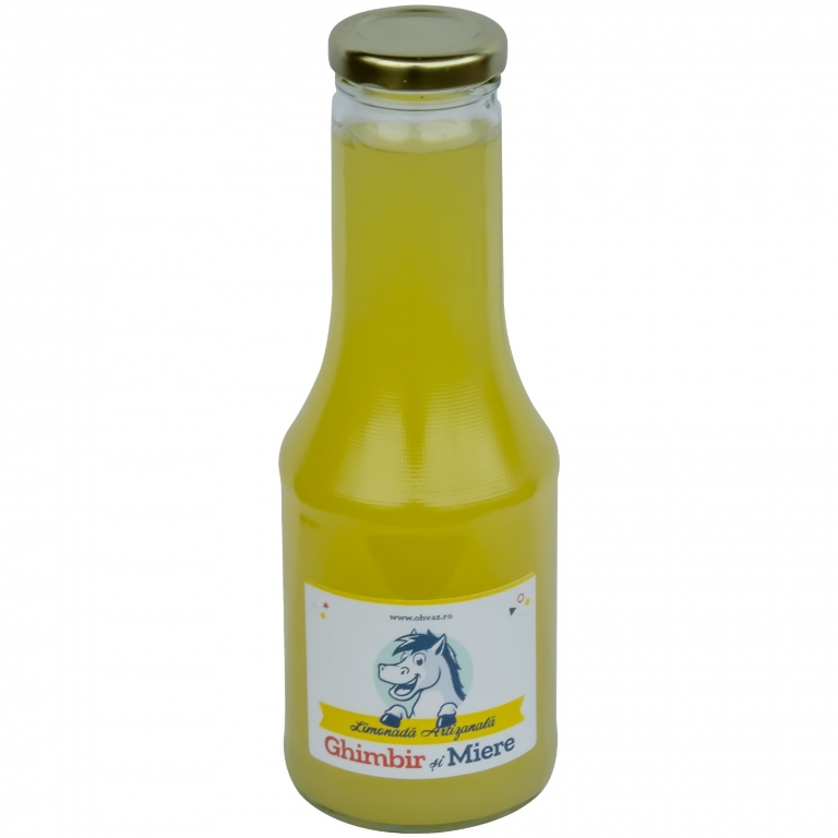 Limonada ghimbir miere 500ml - OHVAZ