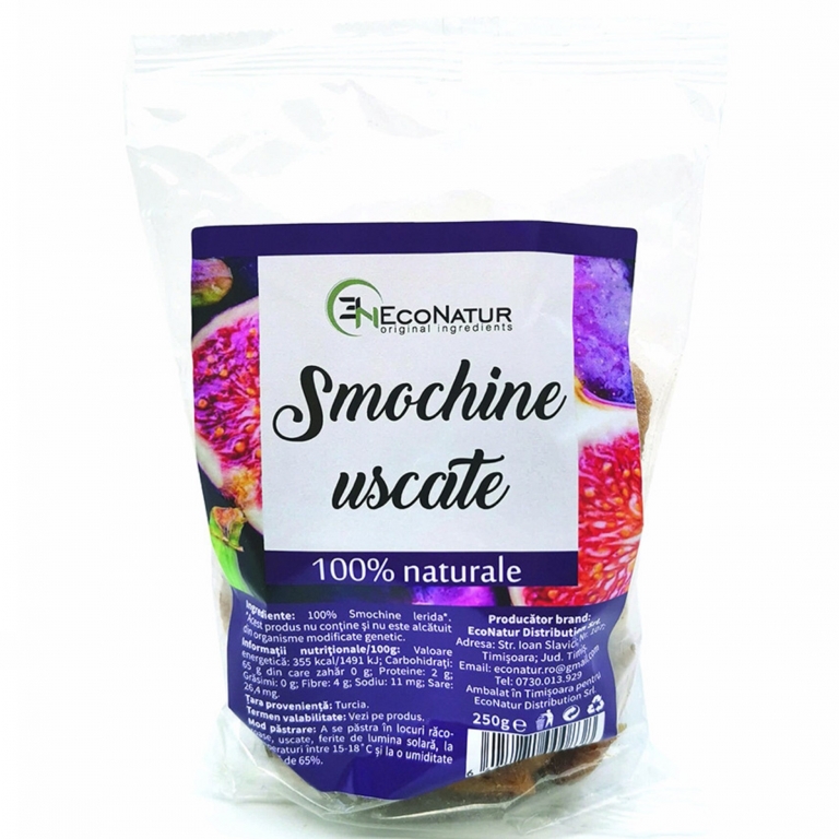 Smochine lerida uscate 250g - ECONATUR