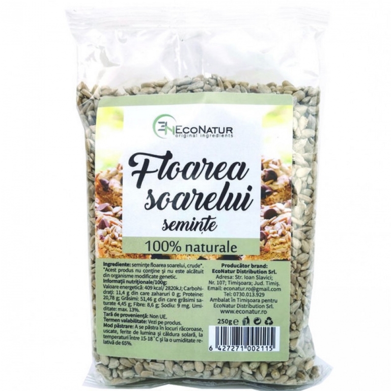 Seminte fl soarelui 250g - ECONATUR