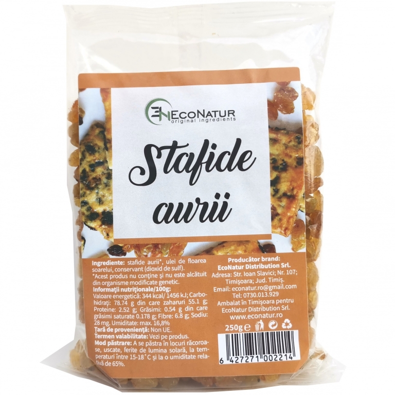 Stafide aurii 250g - ECONATUR