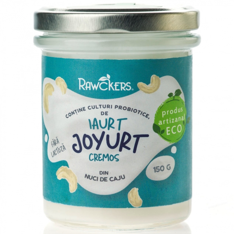 Iaurt vegan caju cremos Joyurt eco150g - RAWCKERS