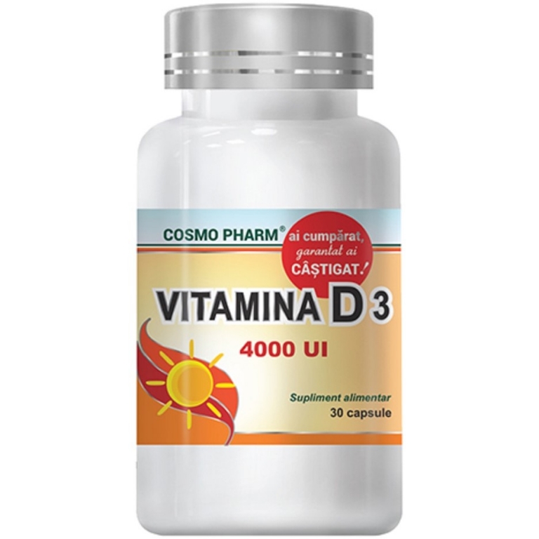 Vitamina D3 4000ui 30cps - COSMO PHARM