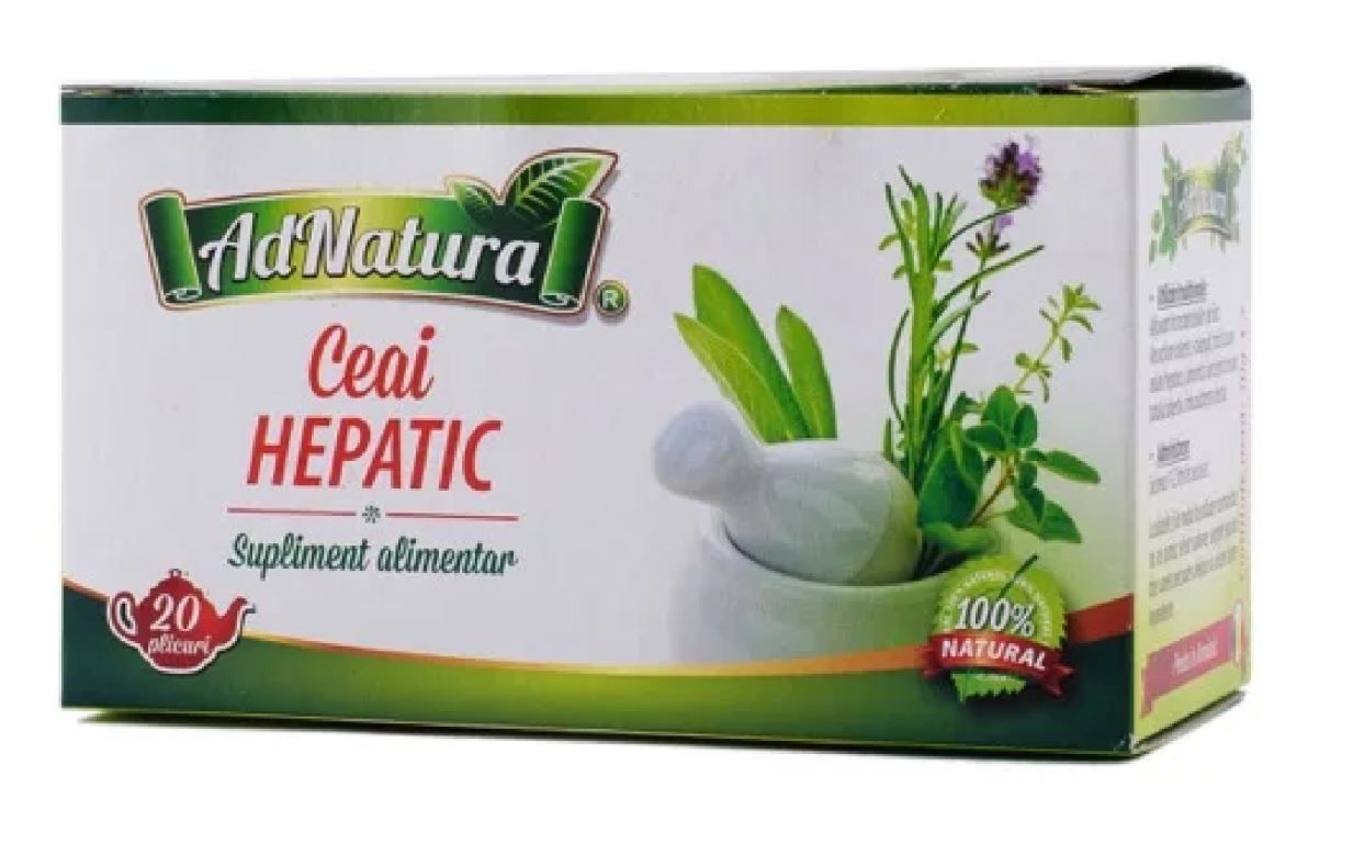 Ceai Hepatic 20dz - ADNATURA