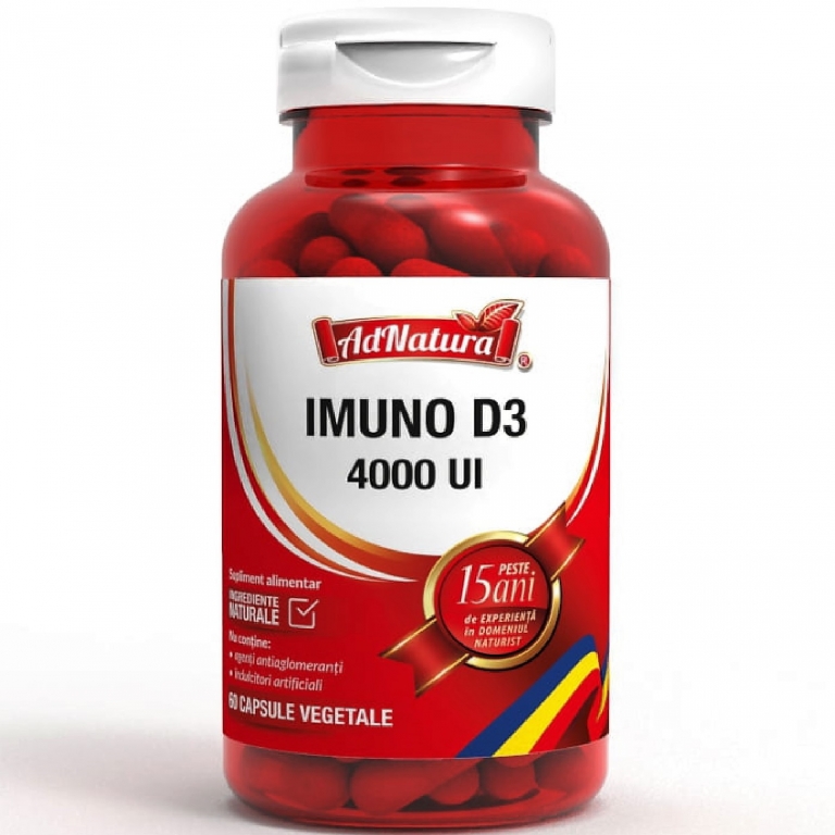 Imuno D3 4000ui 60cps - ADNATURA