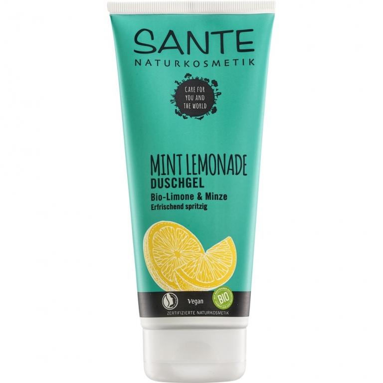 Gel dus lamaie menta bio 200ml - SANTE