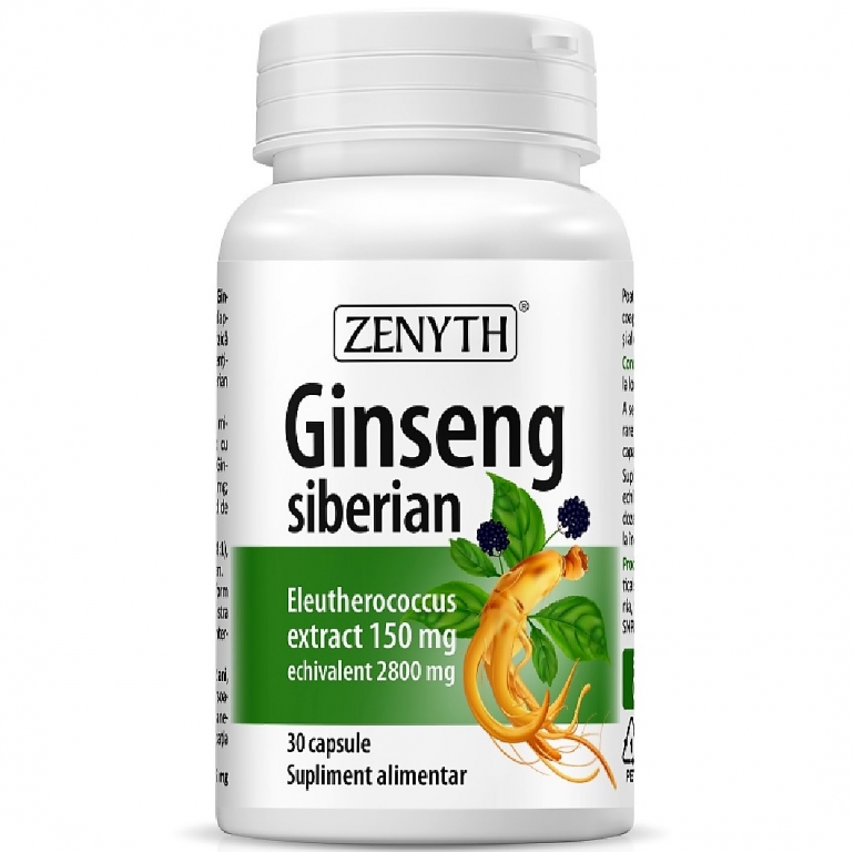 Ginseng siberian 30cps - ZENYTH