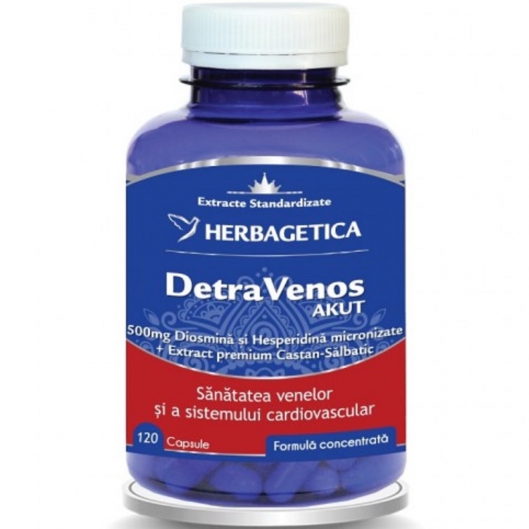 DetraVenos Akut 120cps - HERBAGETICA