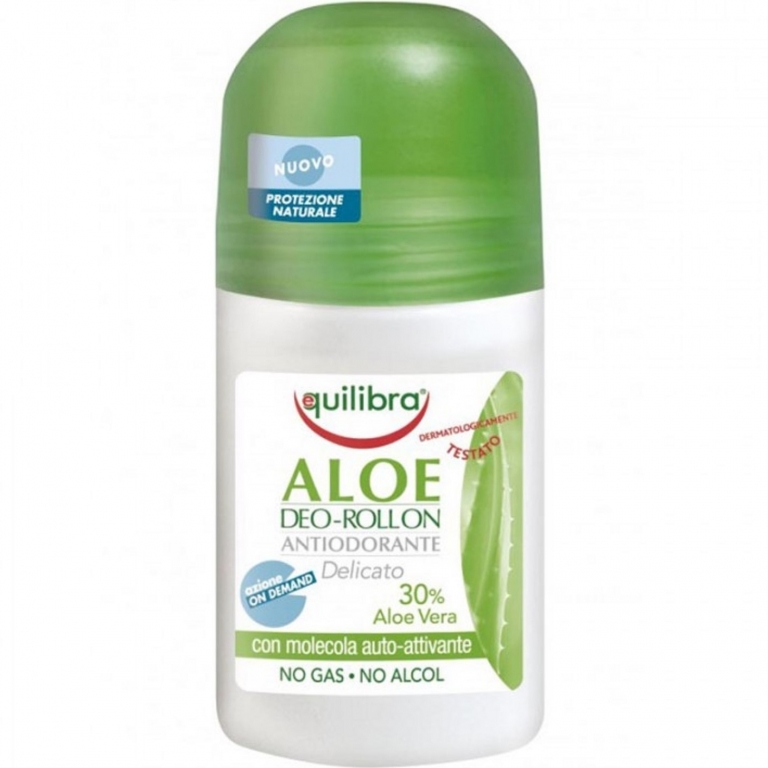 Deodorant Roll On Delicat Aloe 50ml - Equilibra