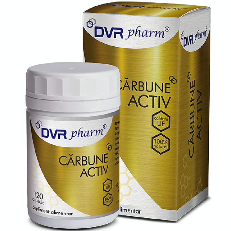 Carbune activ 300mg 120cps - DVR PHARM