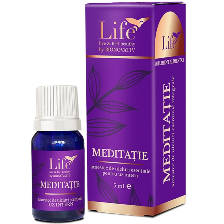 Uleiuri esentiale integrale Meditatie 5ml - LIFE