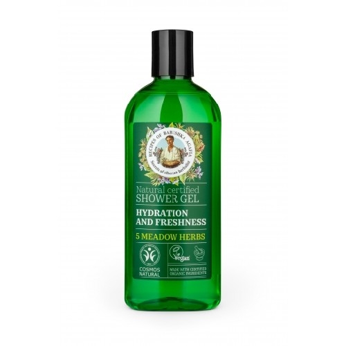 Gel dus hidratant revigorant 5ierburi camp 260ml - GREEN AGAFIA