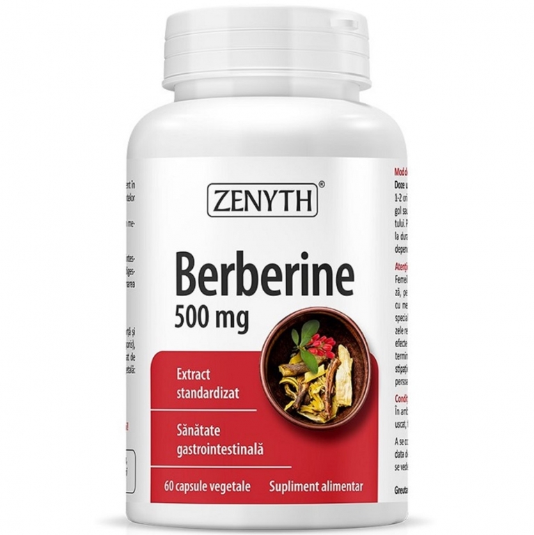 Berberine 500mg 60cps - ZENYTH