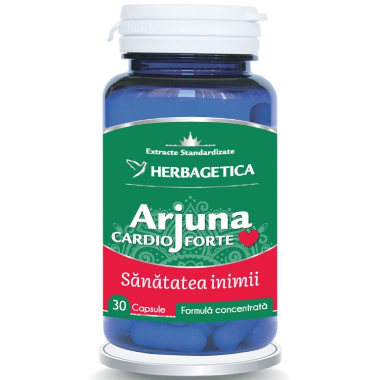 Arjuna Cardio Forte 30cps - HERBAGETICA