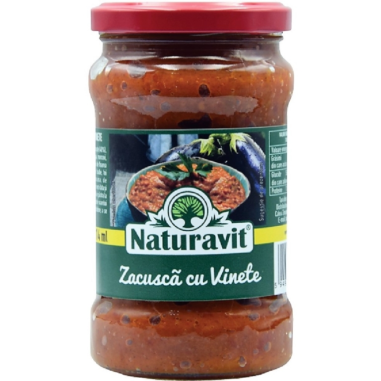 Zacusca vinete 314ml - NATURAVIT