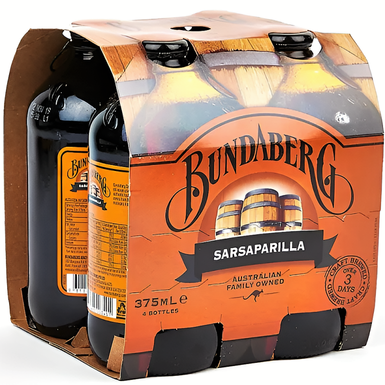 Bere root [sarsaparilla] fara alcool 4x375ml - BUNDABERG