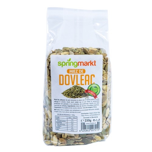 Seminte dovleac decojite 250g - SPRINGMARKT