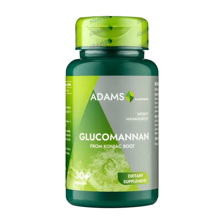 Glucomannan 450mg 30cps - ADAMS SUPPLEMENTS