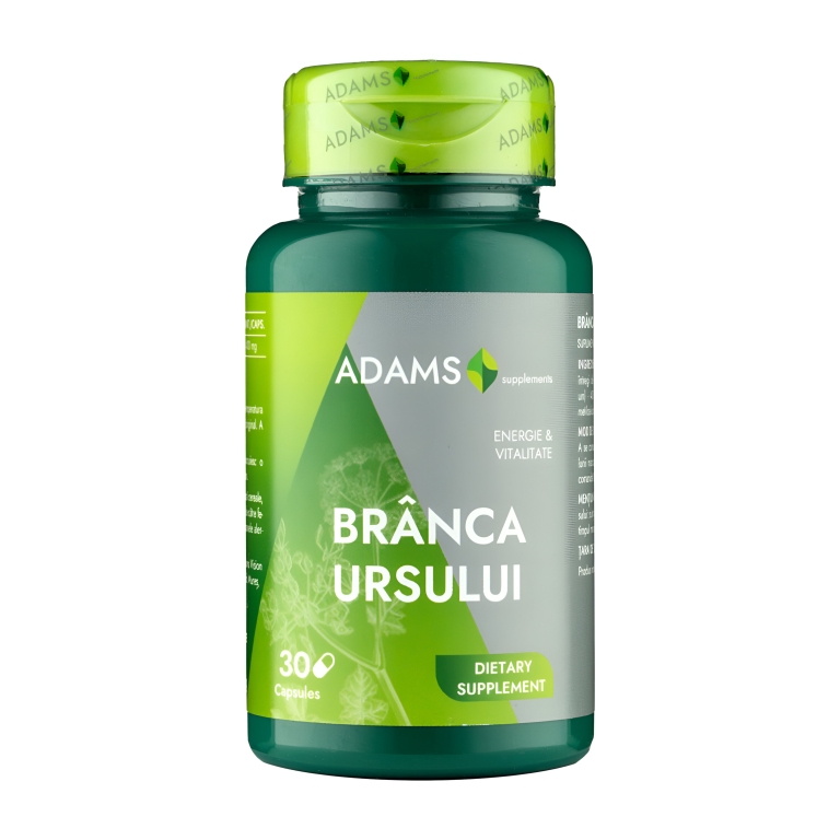 Branca ursului 400mg 30cps - ADAMS SUPPLEMENTS