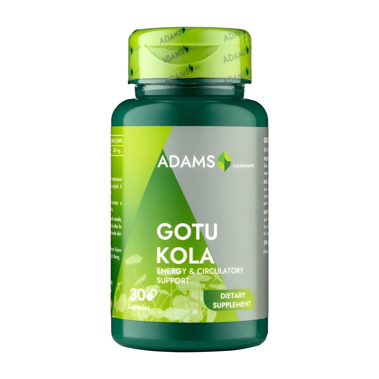 Gotu kola 400mg 30cps - ADAMS SUPPLEMENTS