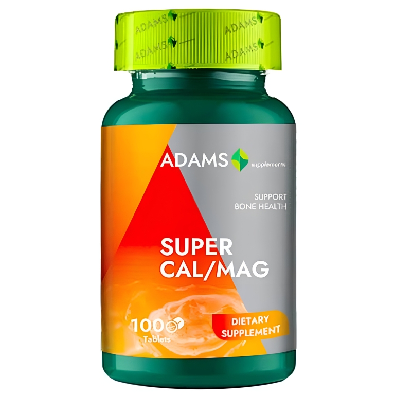 Super Cal/Mag 100cp - ADAMS SUPPLEMENTS