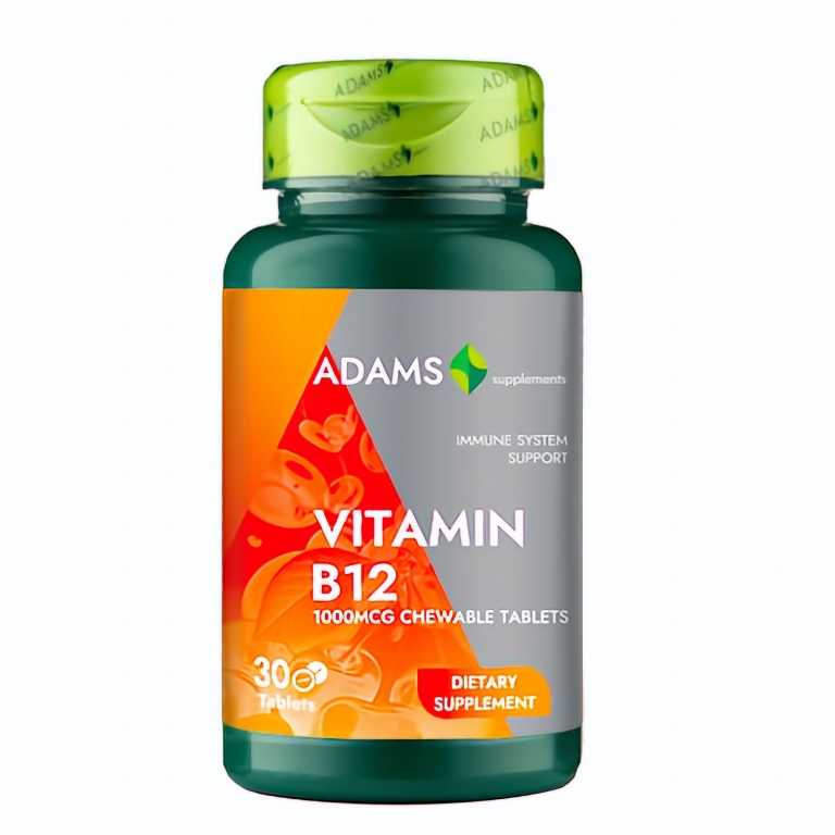 Vitamina B12 1000mcg 30cp - ADAMS SUPPLEMENTS