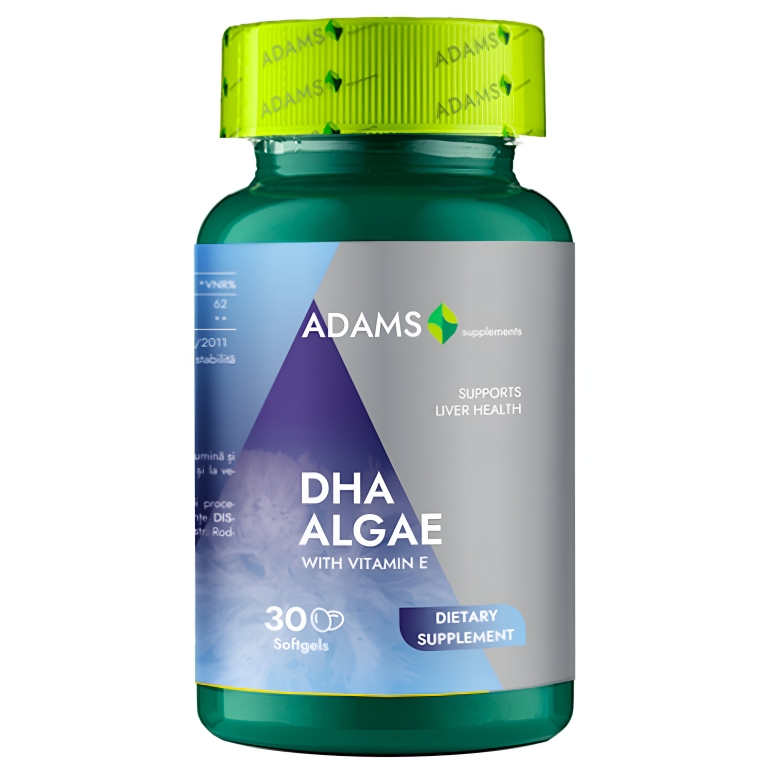 DHA algae 200mg 30cps - ADAMS SUPPLEMENTS