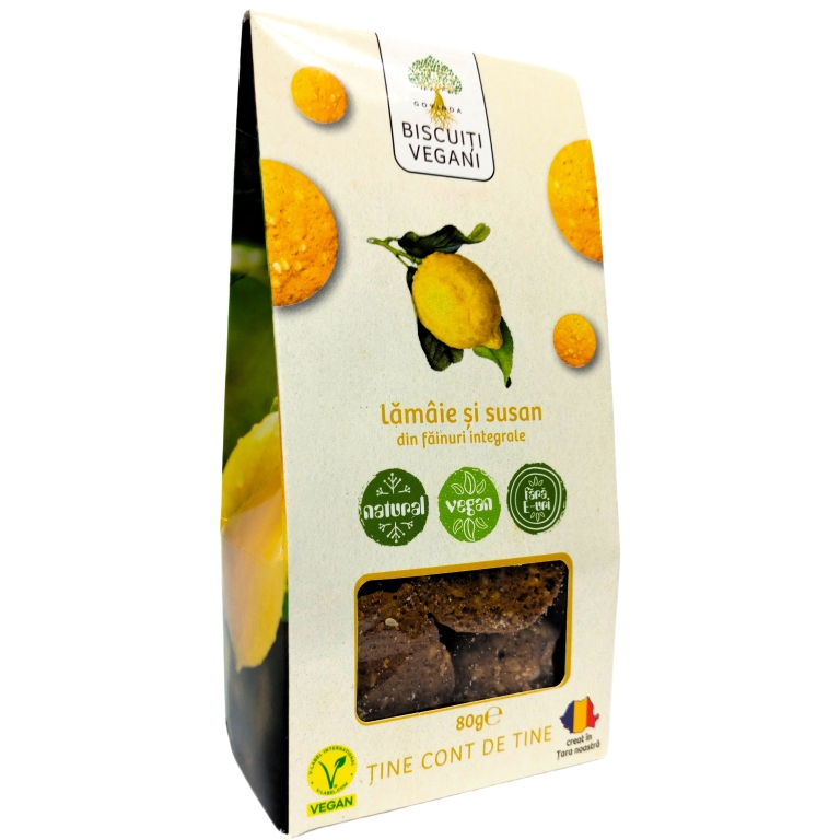 Biscuiti vegani integrali lamaie susan 80g - GOVINDA