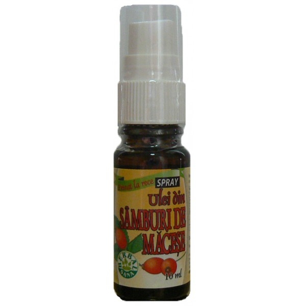 Ulei samburi macese spray 10ml - HERBAL SANA