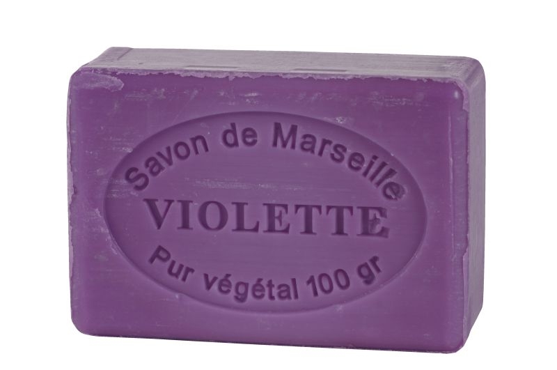 Sapun Marsilia violete 100g - LE CHATELARD 1802