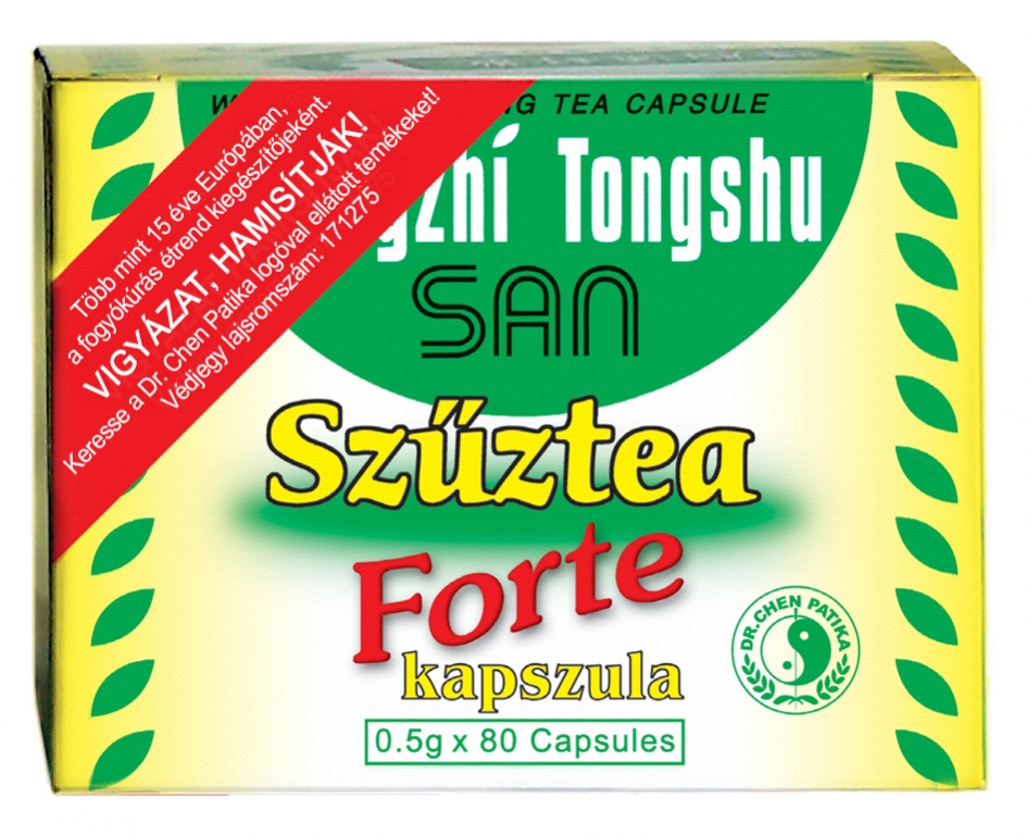 Capsula ceai virgin forte 80cps - DR CHEN PATIKA