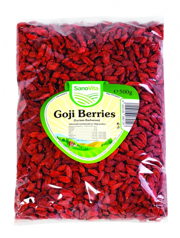 Goji fructe uscate 500g - SANOVITA