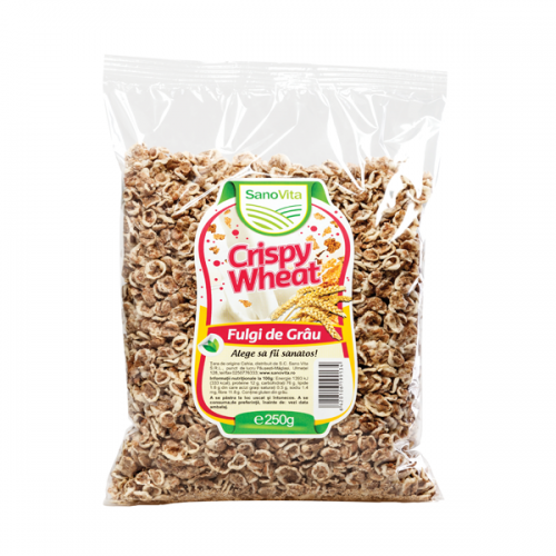 Fulgi grau crispy 250g - SANOVITA