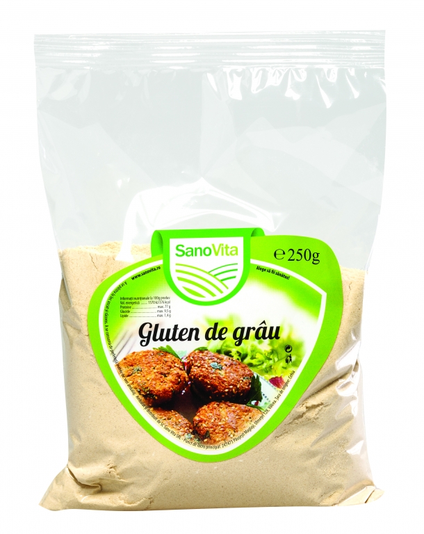 Gluten grau praf 250g - SANOVITA