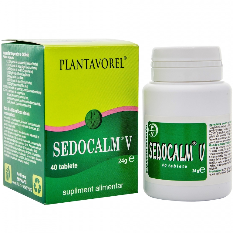 Sedocalm V 40cp - PLANTAVOREL